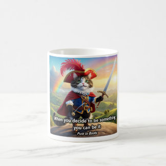 Taza Frase Infantil de El Gato con Botas Koffiemok