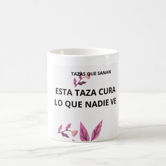 Taza frase sanación koffiemok