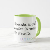 TAZA frases de Buda. Chakra Verde Mok (Voorkant rechts)