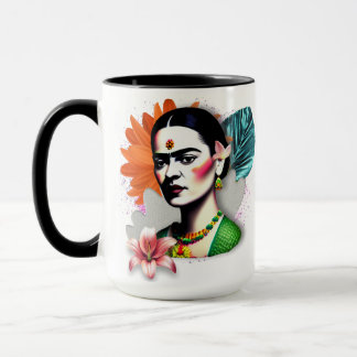 Taza Frida Khalo Arte Creativa Mok