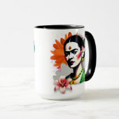Taza Frida Khalo Arte Creativa Mok (Voorkant rechts)
