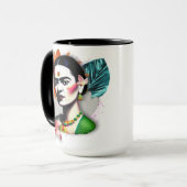 Taza Frida Khalo Arte Creativa Mok (Voorkant links)