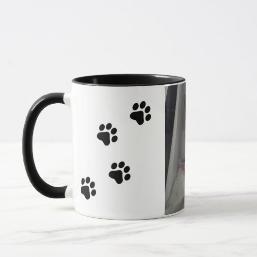 Taza gato lindo mok (Links)