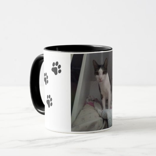 Taza gato lindo mok (Voorkant links)