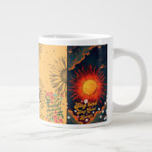 taza grande decorativa grote koffiekop (Rechts)