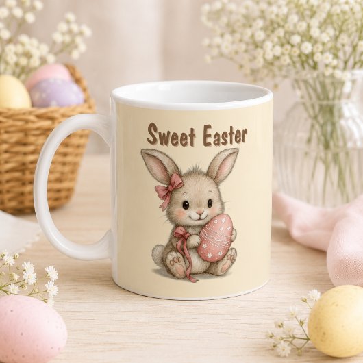 Taza Happy Easter para café Koffiemok