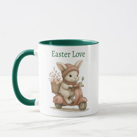 Taza Happy Easter para café Mok (Links)