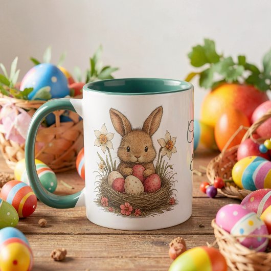 Taza Happy Easter para café Mok