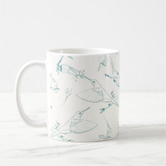 Taza Hummingbirds Koffiemok (Links)