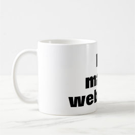Taza I love make websites Koffiemok