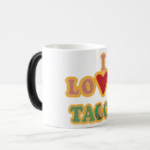 Taza I Love Tacos Magische Mok (Voorkant links)