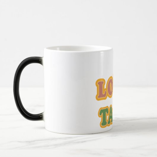 Taza I Love Tacos Magische Mok (Links)