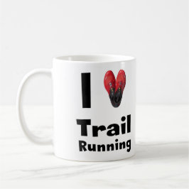Taza "I love Trail Running" Koffiemok