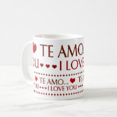 Taza - I Love You Koffiemok (Voorkant links)