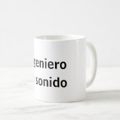 Taza ingeniero en sonido koffiemok (Voorkant rechts)