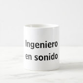 Taza ingeniero en sonido koffiemok (Center)