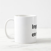 Taza ingeniero en sonido koffiemok (Links)