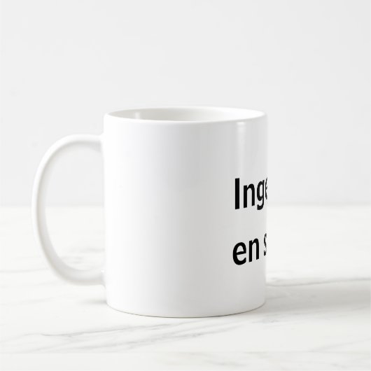 Taza ingeniero en sonido koffiemok (Links)