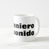 Taza ingeniero en sonido koffiemok (Voorkant rechts)