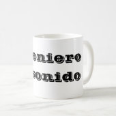 Taza ingeniero en sonido koffiemok (Voorkant rechts)