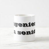 Taza ingeniero en sonido koffiemok (Center)