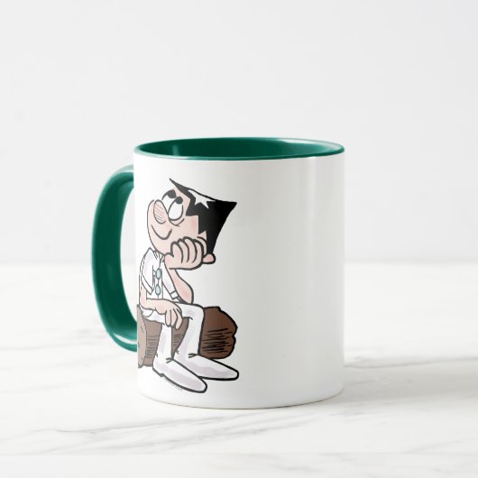 TAZA JARRO JUAN PUEBLO CONTENTO MOK (Voorkant links)
