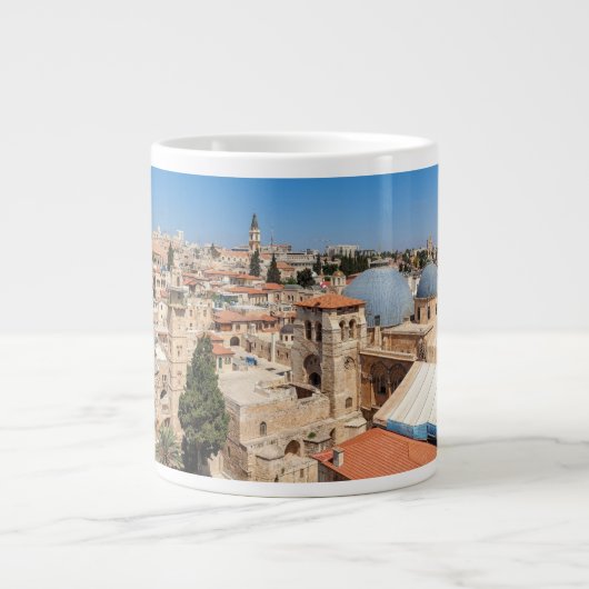 Taza jerusalen grote koffiekop (Voorkant)