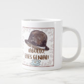 Taza Jumbo. Abuelo, eres genial.. Grote Koffiekop (Rechts)