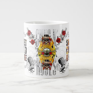 taza jumbo diseño THE GUNS AND ROSES Grote Koffiekop