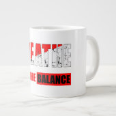 Taza Jumbo Grote Koffiekop (Voorkant rechts)