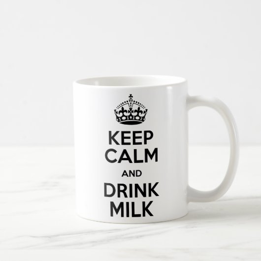 Taza Keep Calm Milk Koffiemok (Rechts)