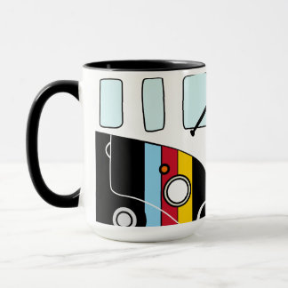 Taza Kombi Retro Hippie – Furgoneta Vintage de Col Mok