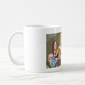 Taza la banda del patio koffiemok