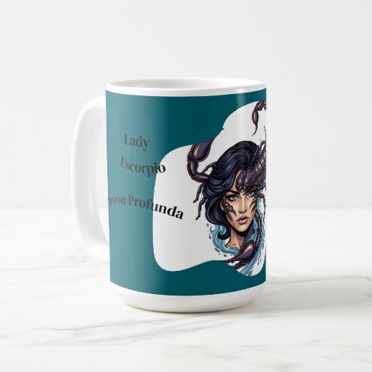 Taza Lady Escorpio Koffiemok (Voorkant links)