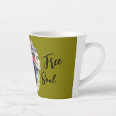 Taza Lady Géminis – Energía dual Latte Mok (Rechts)