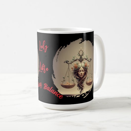 Taza Lady Libra Koffiemok (Voorkant rechts)