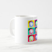 Taza "Las Preguntas de Lu Pop-Art" Koffiemok (Voorkant links)