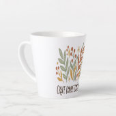 Taza Latte Motivacional Flores Boho Mok (Linkerhoek)