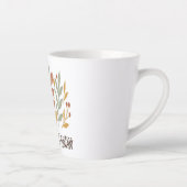 Taza Latte Motivacional Flores Boho Mok (Rechts)