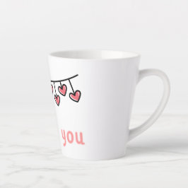 Taza Latte Suspiros Colección Con Mucho Amor ❤️  Latte Mok