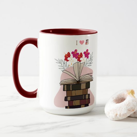 Taza Literaria El Accesorio Perfecto para lectoras Mok (Met donut)