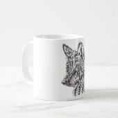 Taza lobo koffiemok (Voorkant links)