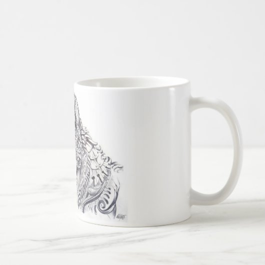 Taza lobo koffiemok (Rechts)