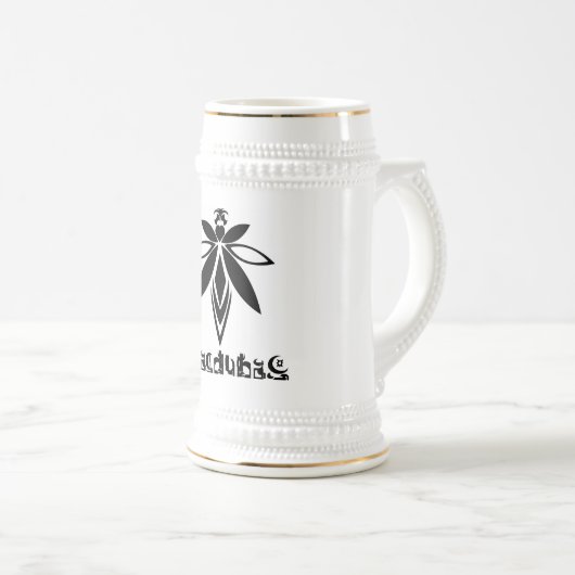 Taza Logo Juasdubai Bierpul (Voorkant rechts)