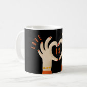 Taza Love is Love Koffiemok (Voorkant links)