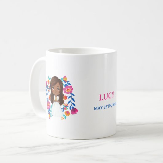Taza LUCY Primera Comunión Koffiemok (Voorkant links)
