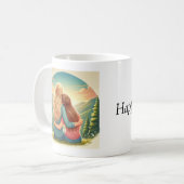 Taza madre hija adolescente koffiemok (Voorkant links)