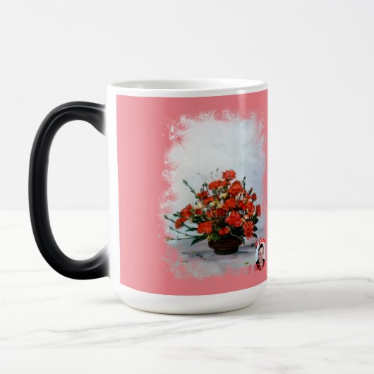 Taza Mágica Bodegón de flores Magische Mok (Links)
