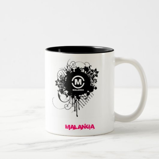 Taza Malanga Tweekleurige Koffiemok (Rechts)
