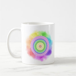Taza mandala de colores koffiemok